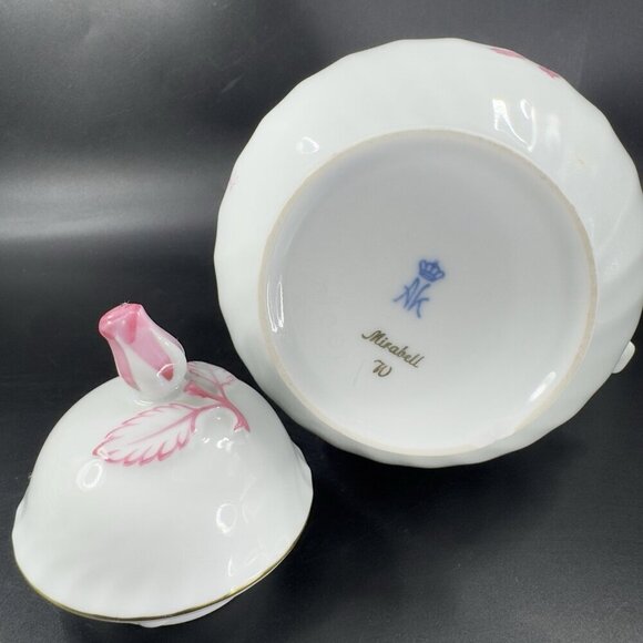 AK Kaiser Porcelain Teapot Rokokoform Dubarry Germany Rose Bud Carafe Mirabell - Picture 7 of 16